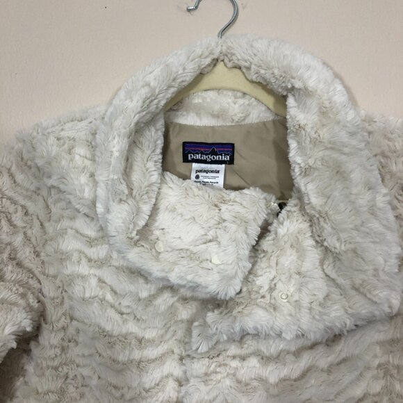 PATAGONIA Pelage Fleece Jacket Raw Linen EUC - Picture 4 of 13